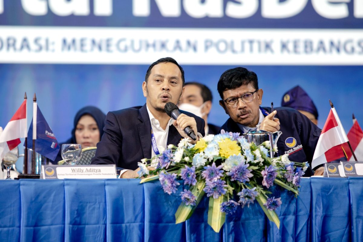 NasDem Respons Ganjar Tetap PDIP Meski Menguat Jadi Capres di Rakernas
