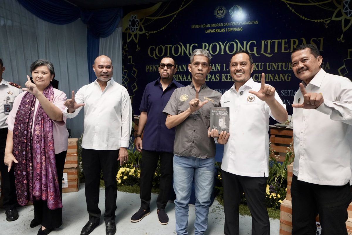 NasDem Sumbang Seribu Buku untuk Warga Lapas Cipinang