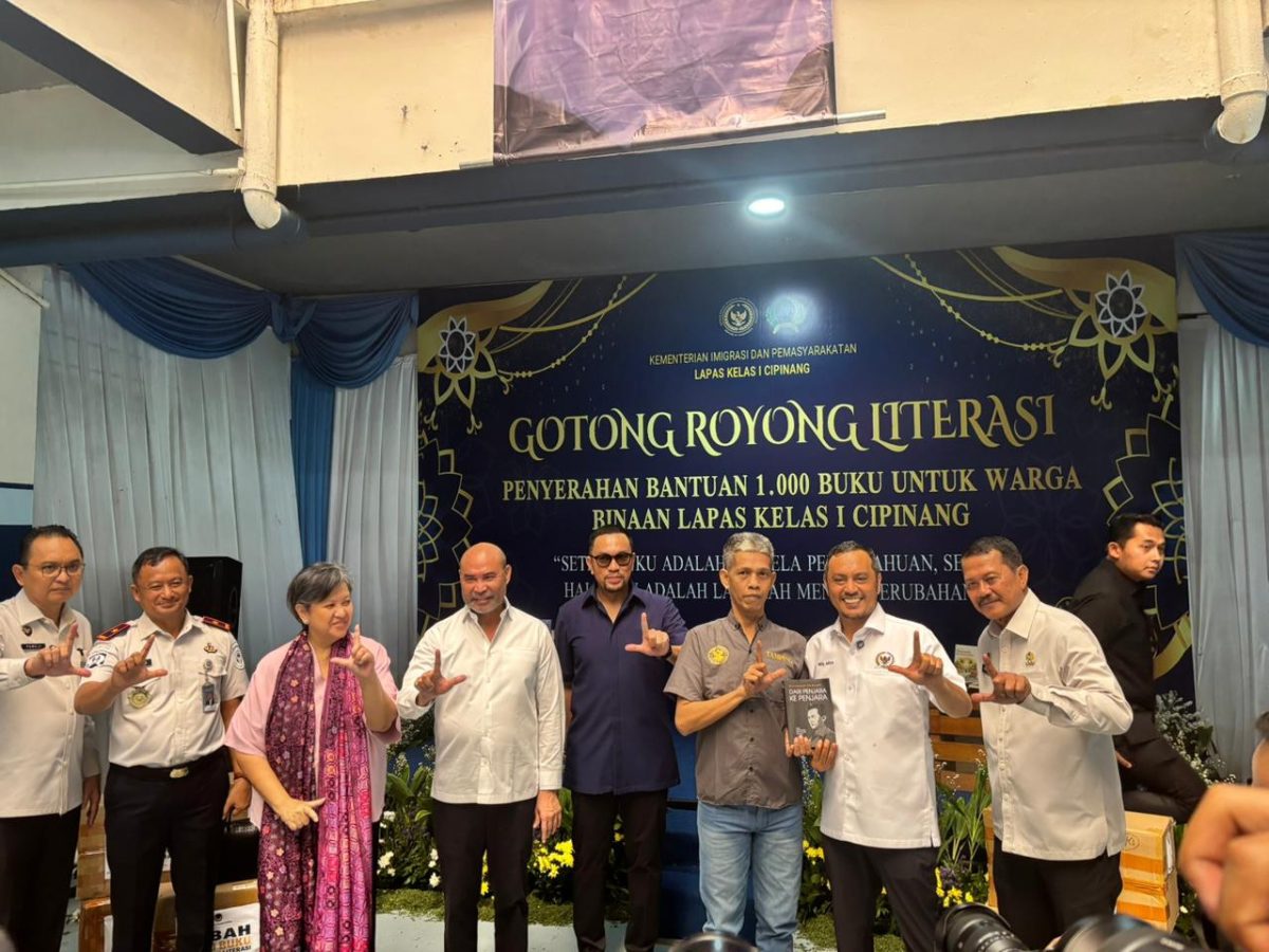 NasDem Bawa Budaya Literasi ke Lapas