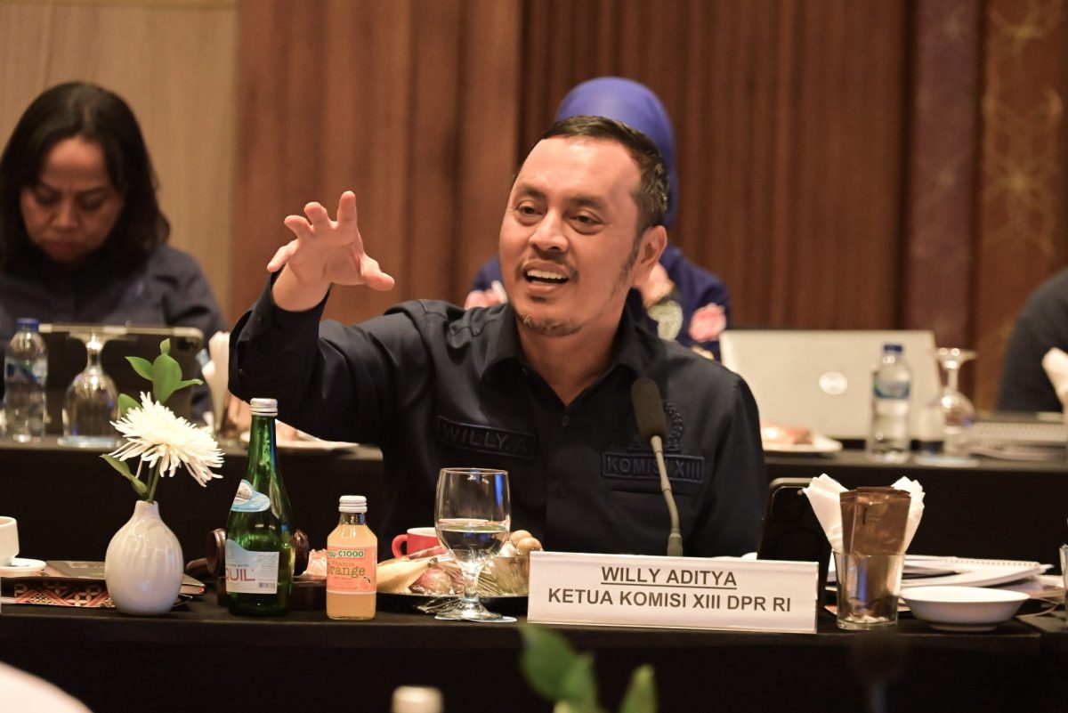 Cegah Praktik Diskriminatif di Lapas, Willy Aditya Minta Kalapas dan Karutan Benahi Tata Kelola